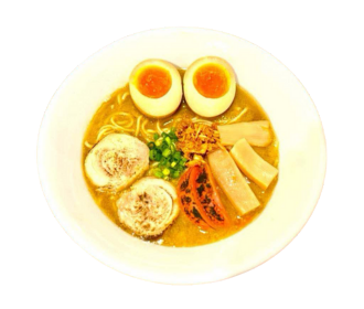 味玉 彩鶏らぁ麺カレー味